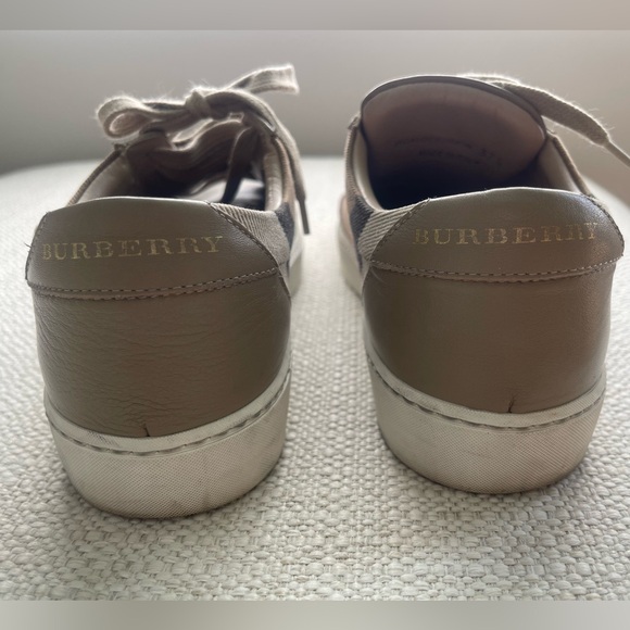 Burberry Salmond Tan Sneaker 37.5 - Picture 6 of 11